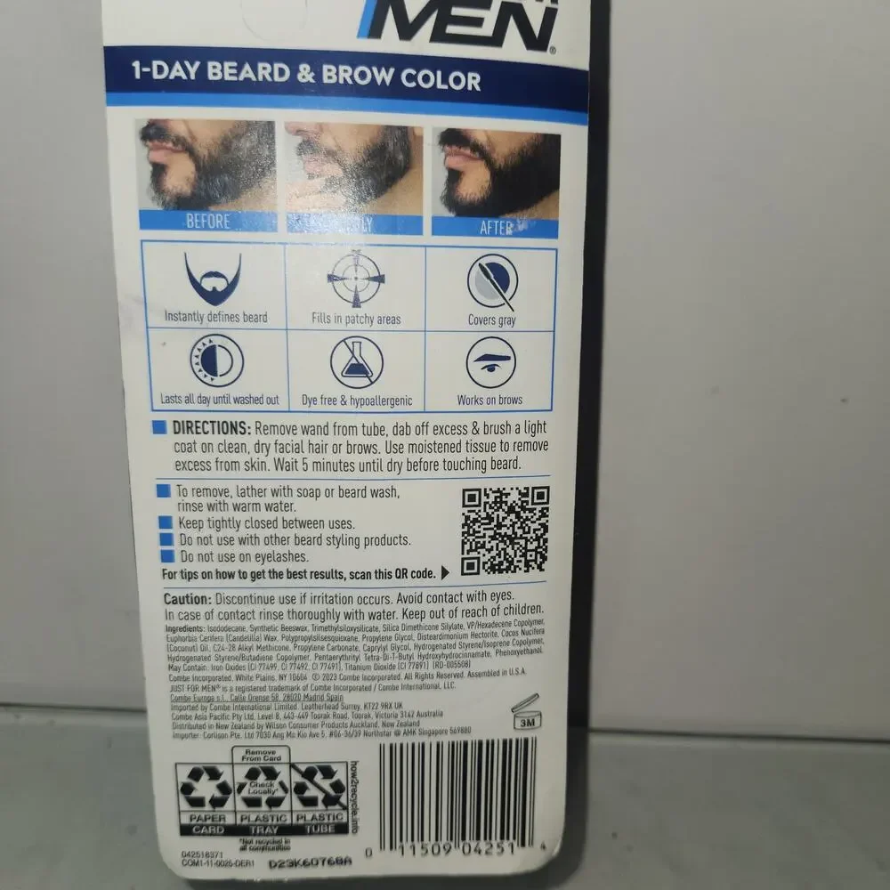 Just For Men 1 Day Beard & Brow Color